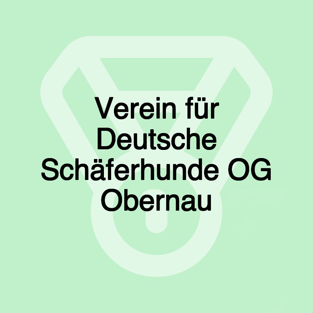 Verein für Deutsche Schäferhunde OG Obernau