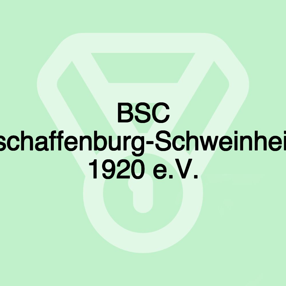 BSC Aschaffenburg-Schweinheim 1920 e.V.