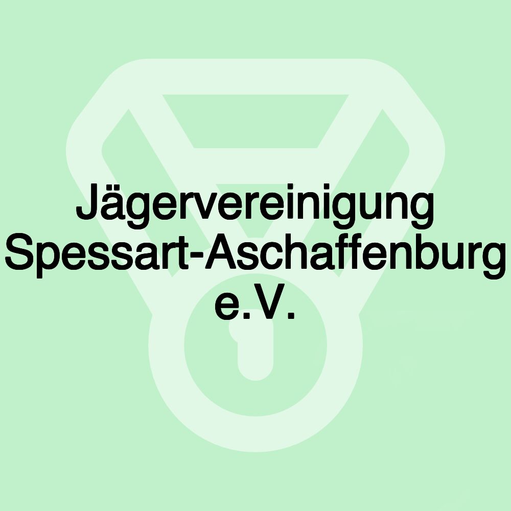 Jägervereinigung Spessart-Aschaffenburg e.V.