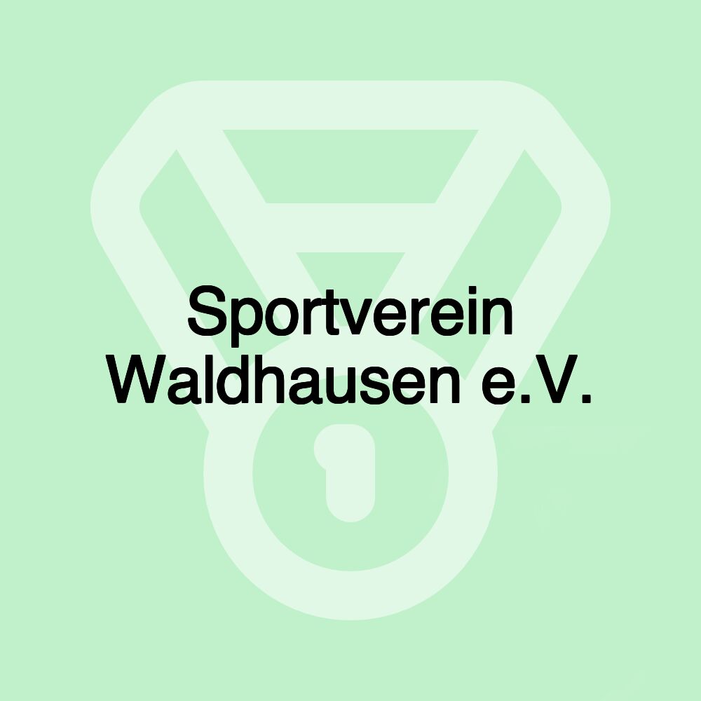 Sportverein Waldhausen e.V. Sportverein Waldhausen e.V.