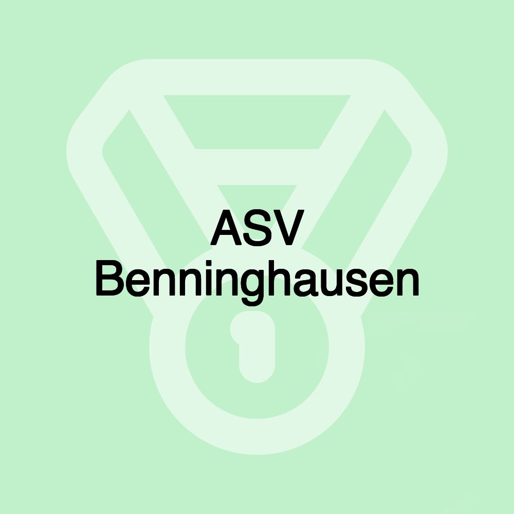 ASV Benninghausen ASV Benninghausen