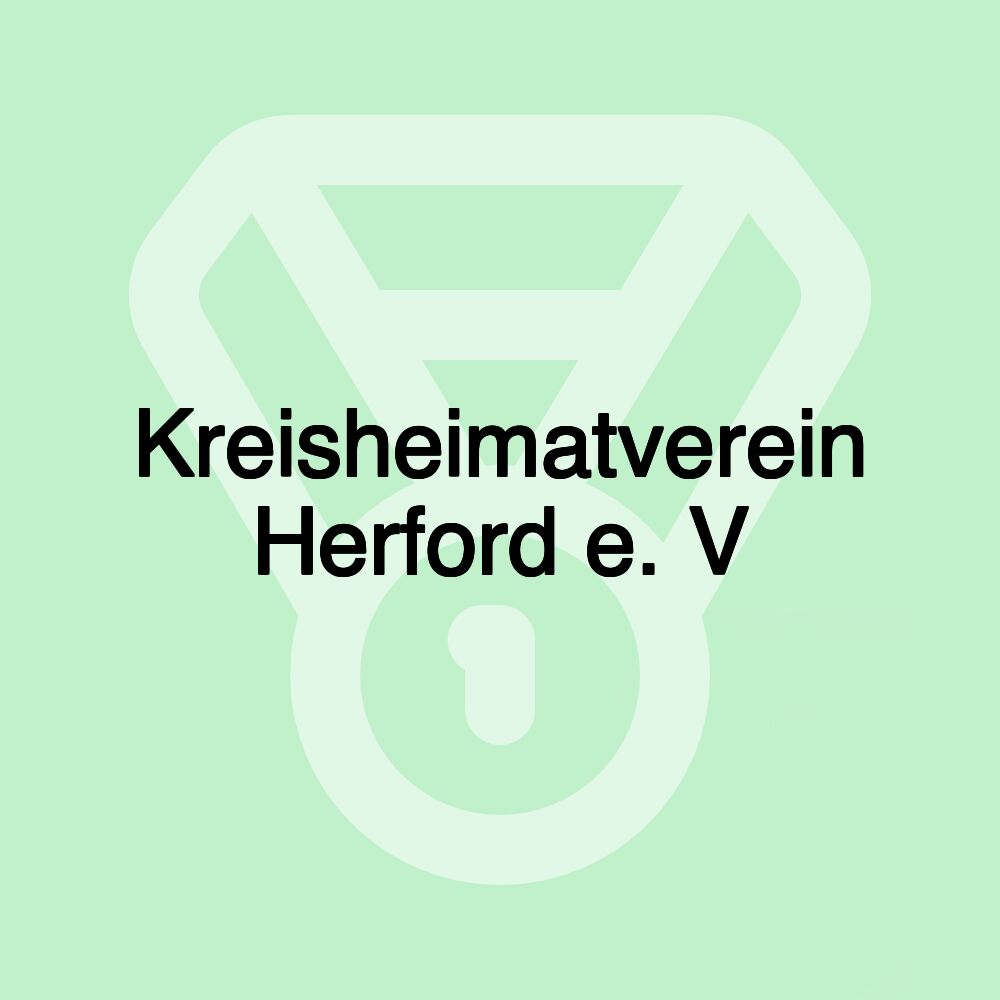Kreisheimatverein Herford e. V Kreisheimatverein Herford e. V