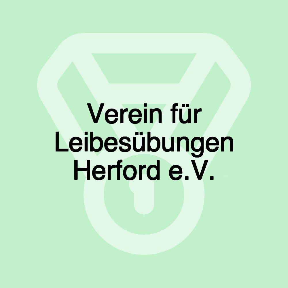 Verein für Leibesübungen Herford e.V. Verein für Leibesübungen Herford e.V.
