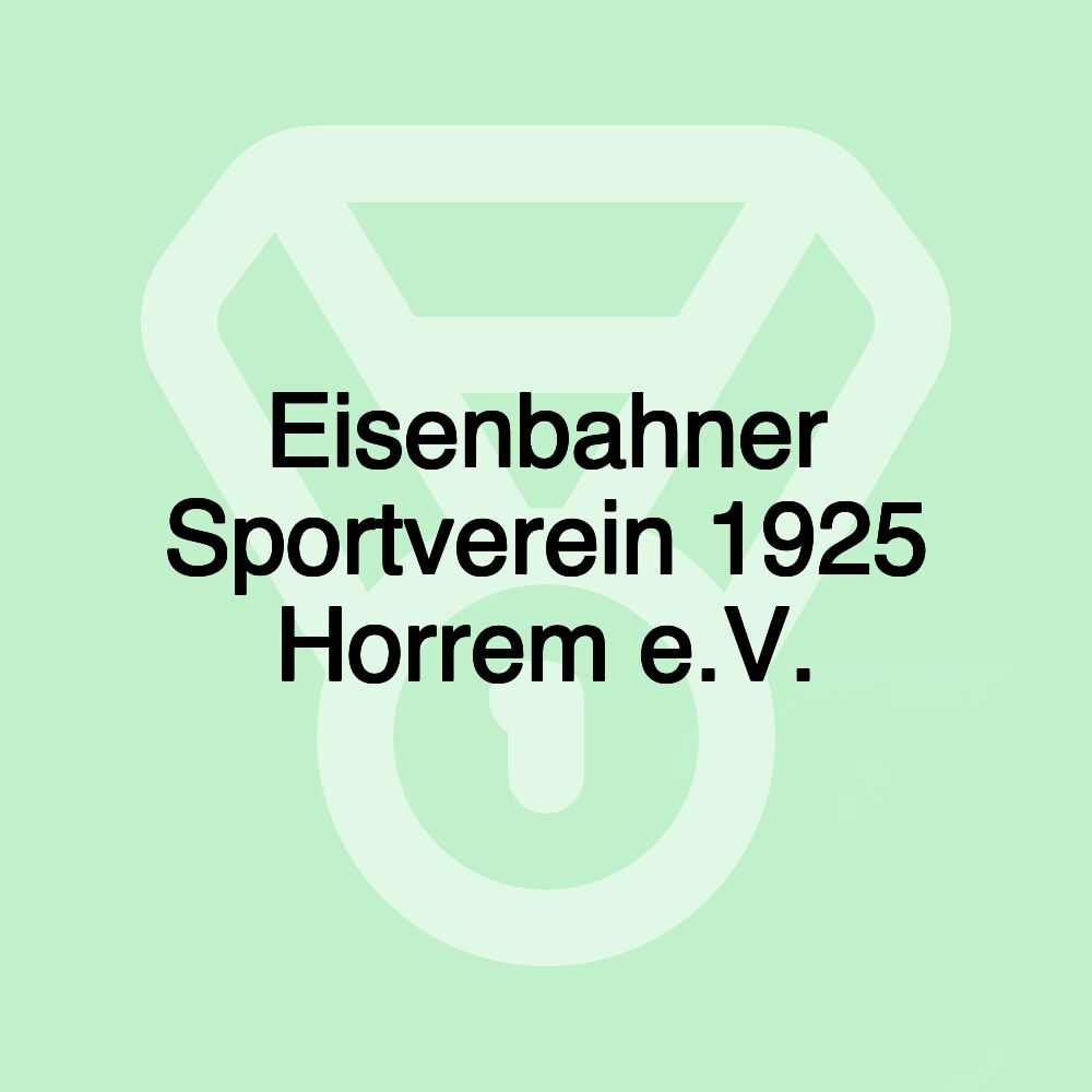 Eisenbahner Sportverein 1925 Horrem e.V.