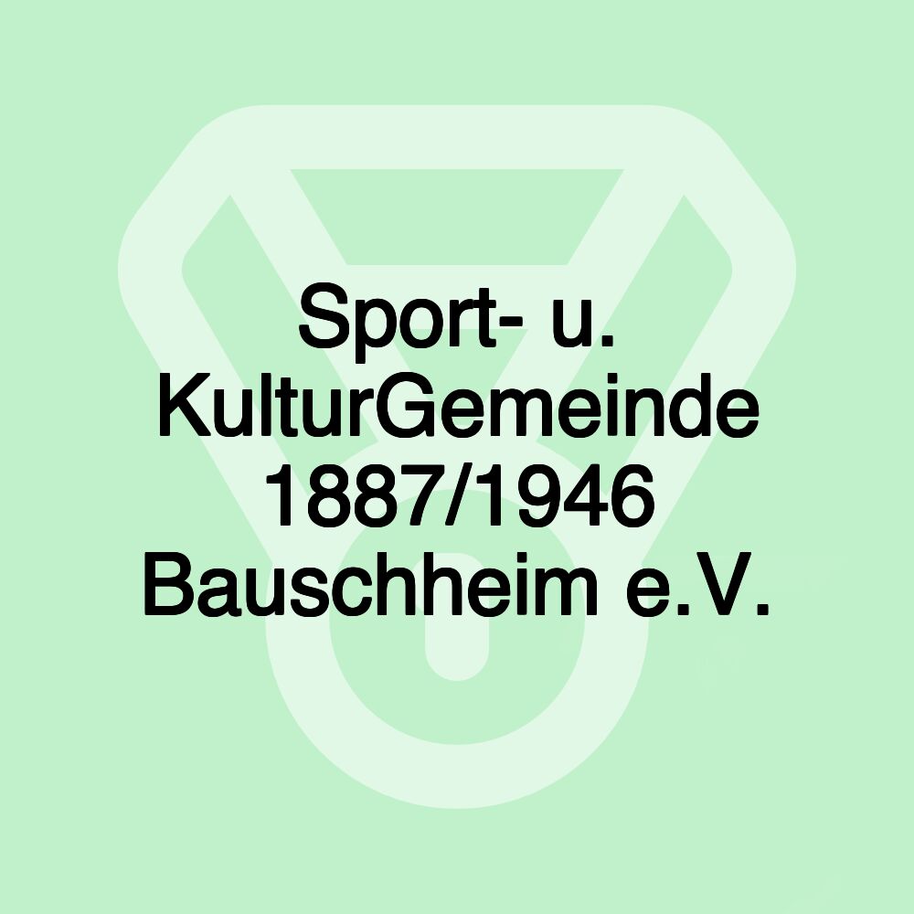 Sport- u. KulturGemeinde 1887/1946 Bauschheim e.V.