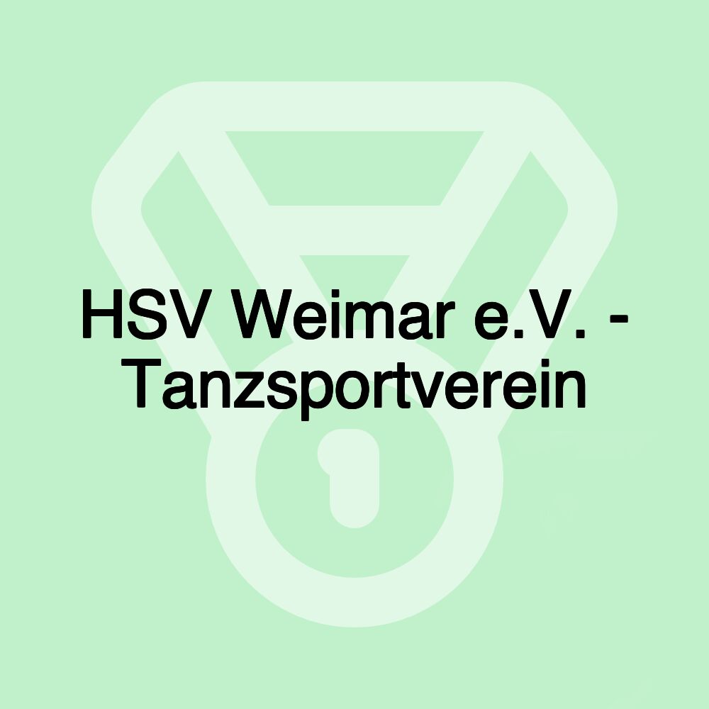 HSV Weimar e.V. - Tanzsportverein
