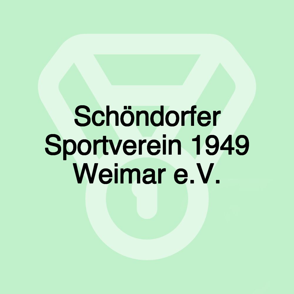 Schöndorfer Sportverein 1949 Weimar e.V.