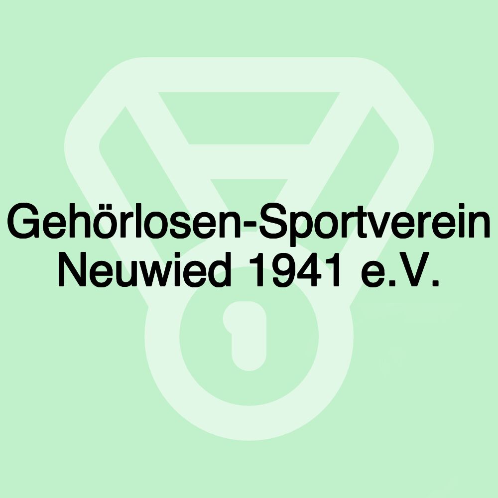 Gehörlosen-Sportverein Neuwied 1941 e.V.