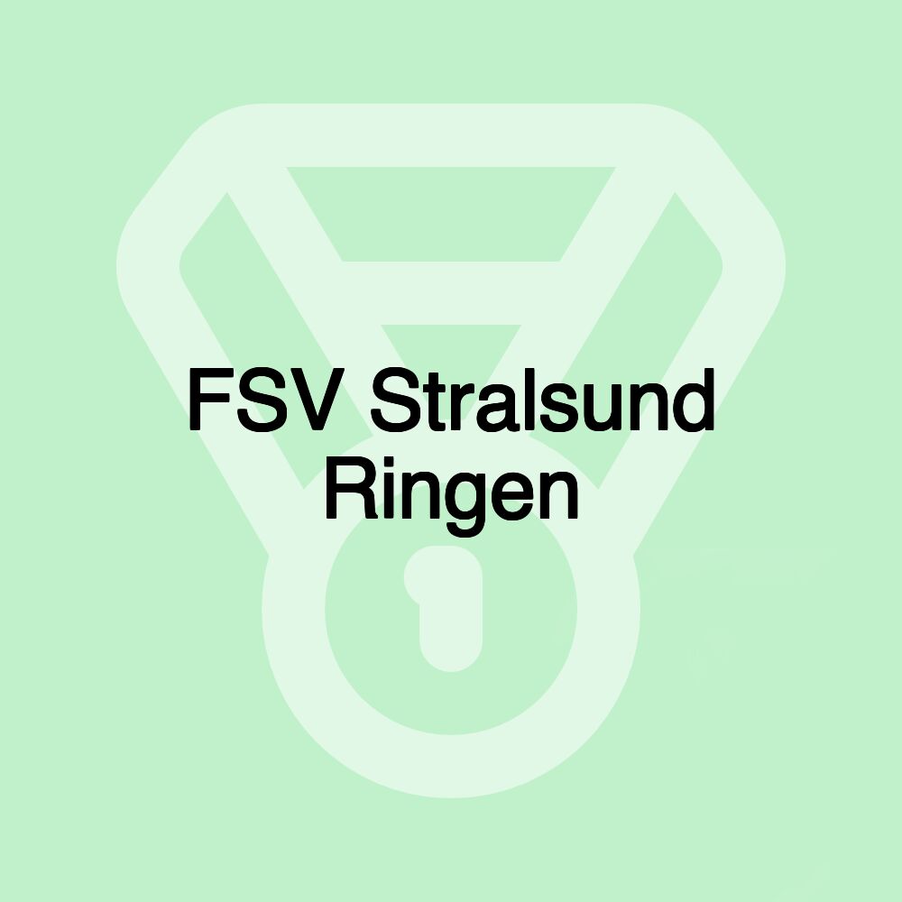FSV Stralsund Ringen FSV Stralsund Ringen