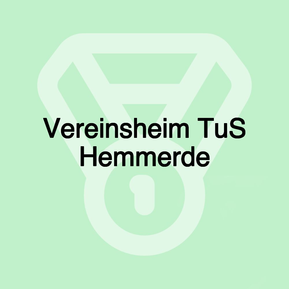 Vereinsheim TuS Hemmerde
