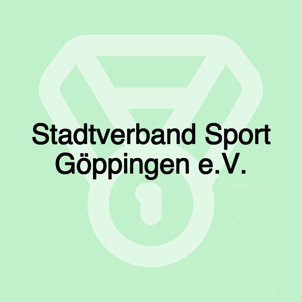 Stadtverband Sport Göppingen e.V.
