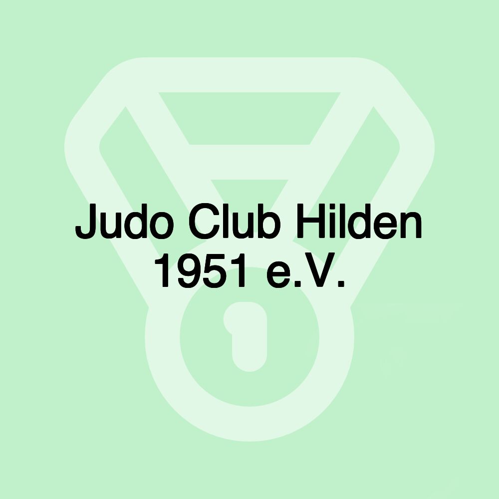 Judo Club Hilden 1951 e.V. Judo Club Hilden 1951 e.V.