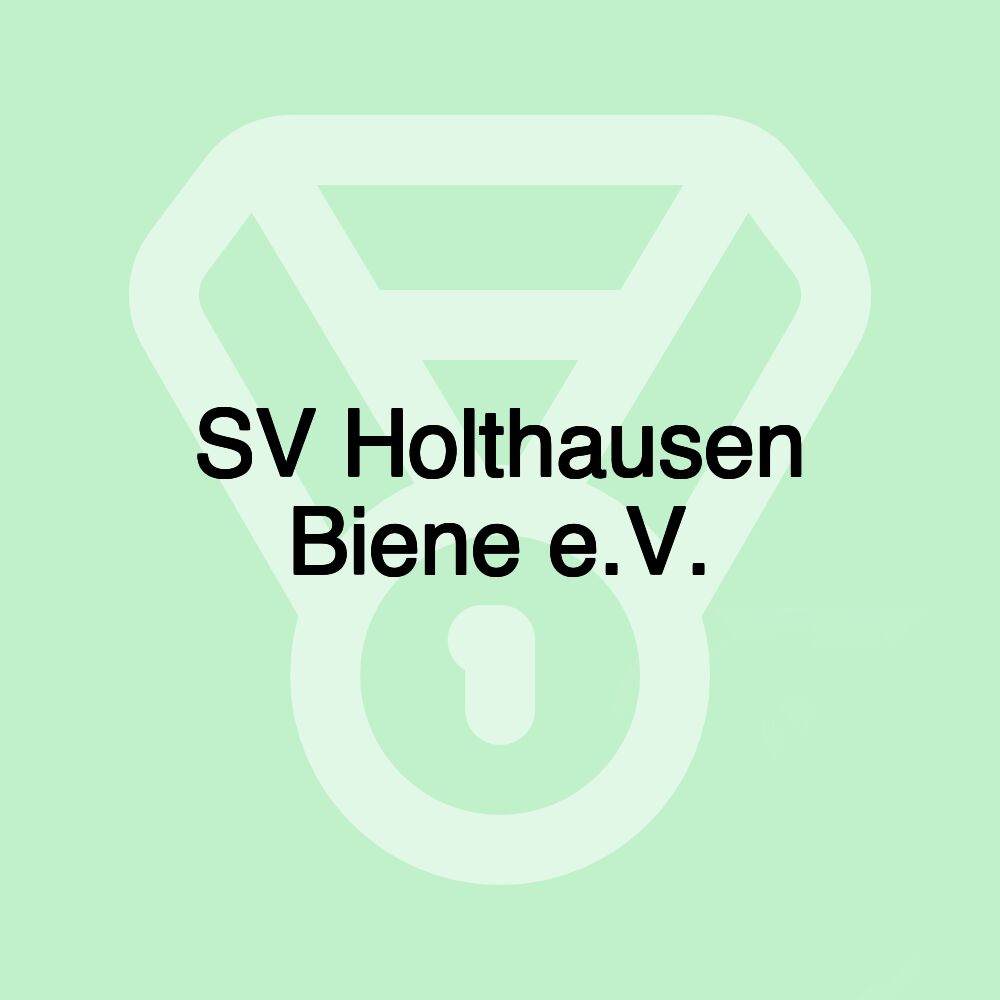 SV Holthausen Biene e.V. SV Holthausen Biene e.V.