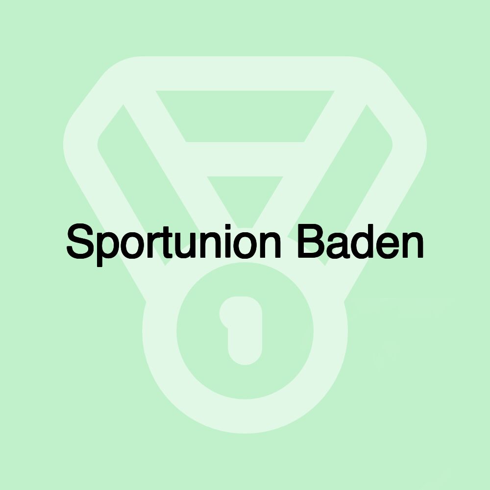 Sportunion Baden Sportunion Baden