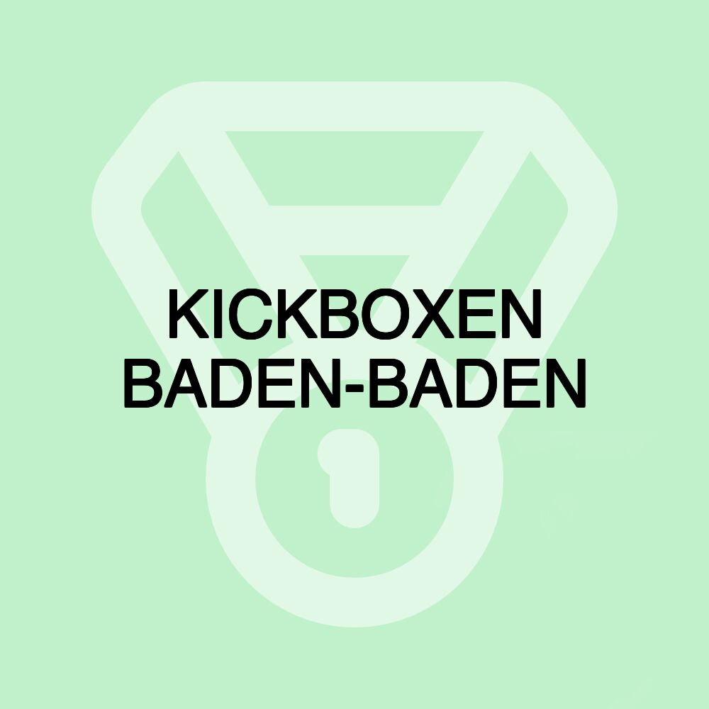 KICKBOXEN BADEN-BADEN