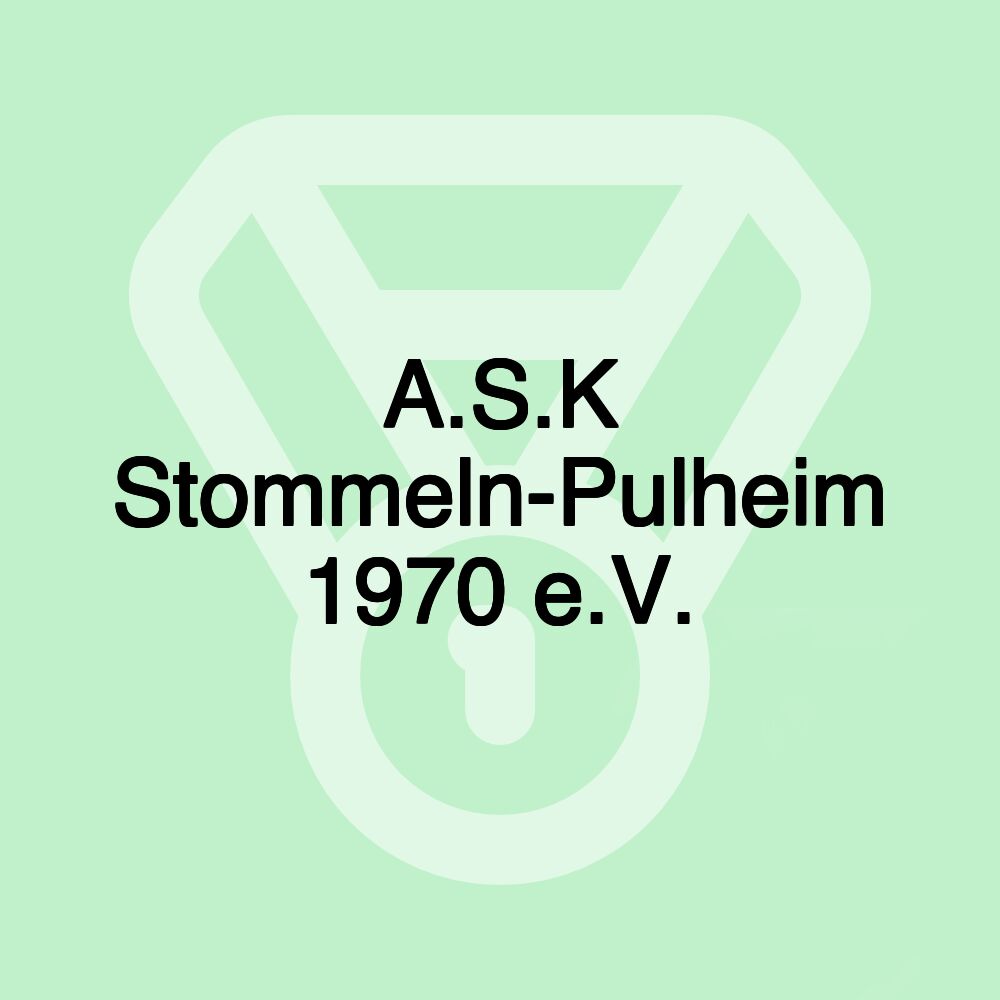 A.S.K Stommeln-Pulheim 1970 e.V. A.S.K Stommeln-Pulheim 1970 e.V.