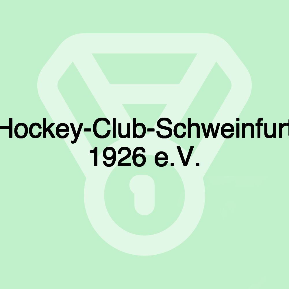 Hockey-Club-Schweinfurt 1926 e.V.