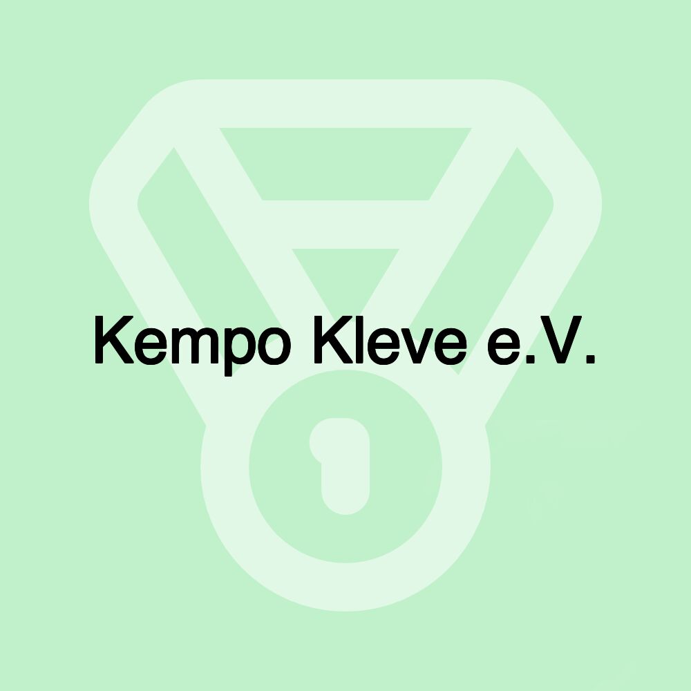Kempo Kleve e.V. Kempo Kleve e.V.