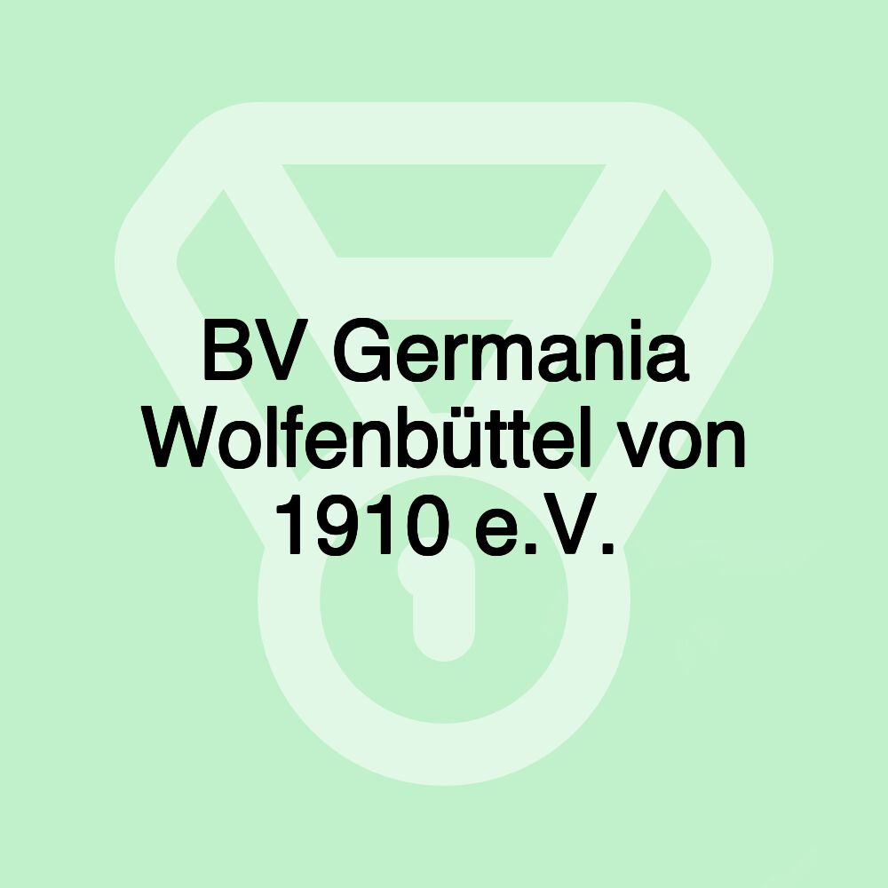BV Germania Wolfenbüttel von 1910 e.V.