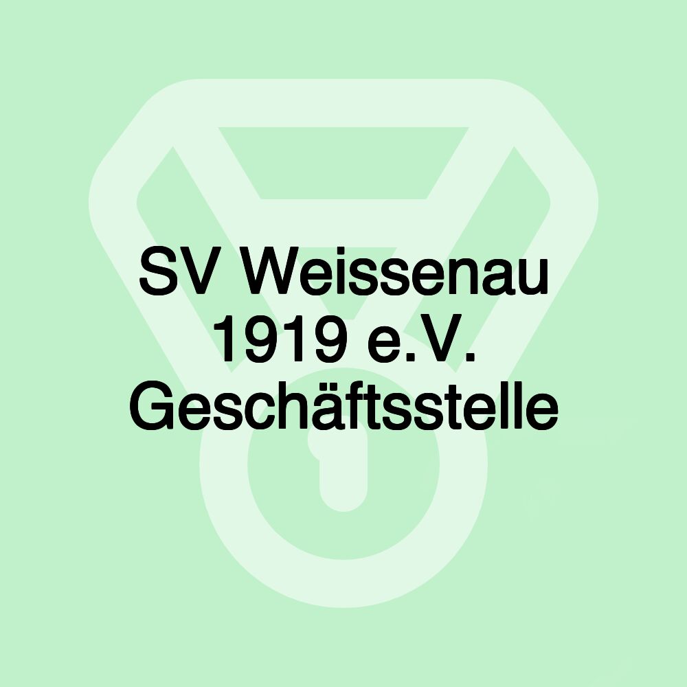 SV Weissenau 1919 e.V. Geschäftsstelle