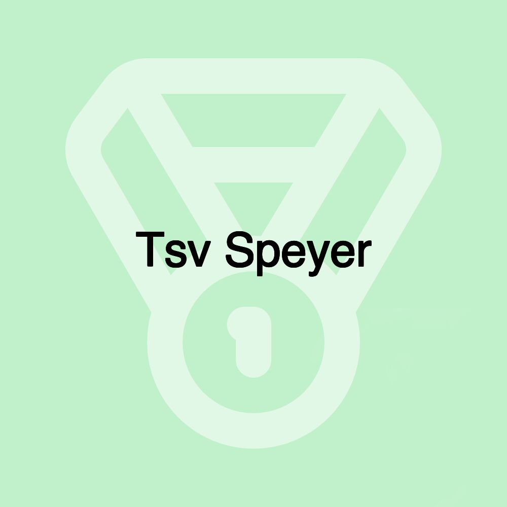 Tsv Speyer Tsv Speyer