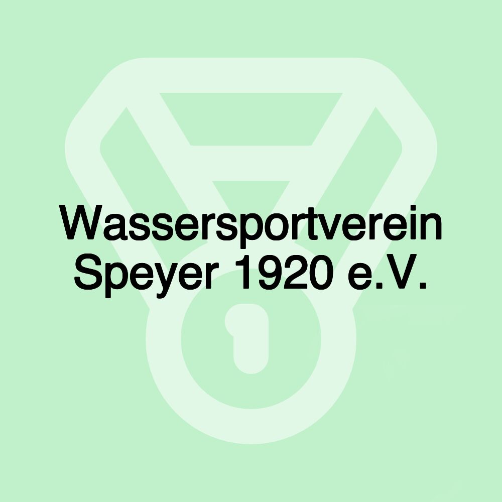Wassersportverein Speyer 1920 e.V.