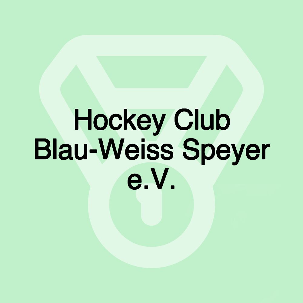 Hockey Club Blau-Weiss Speyer e.V.
