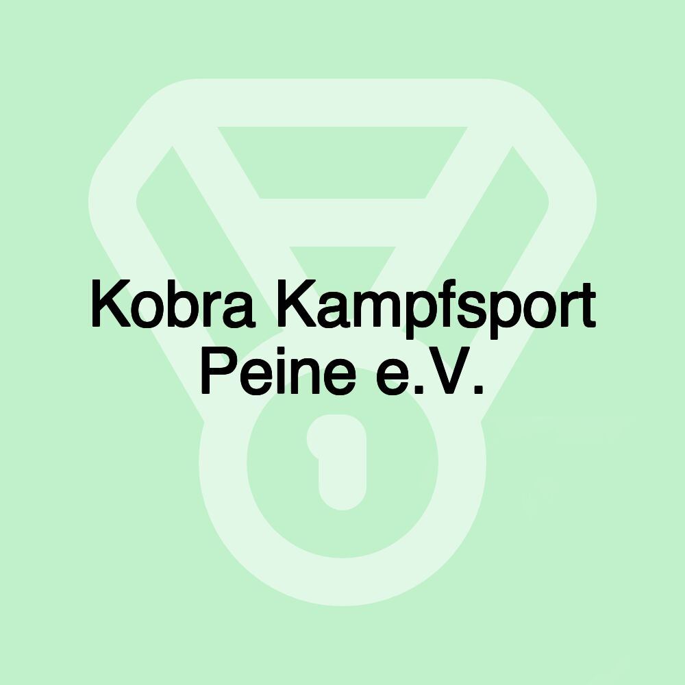 Kobra Kampfsport Peine e.V.