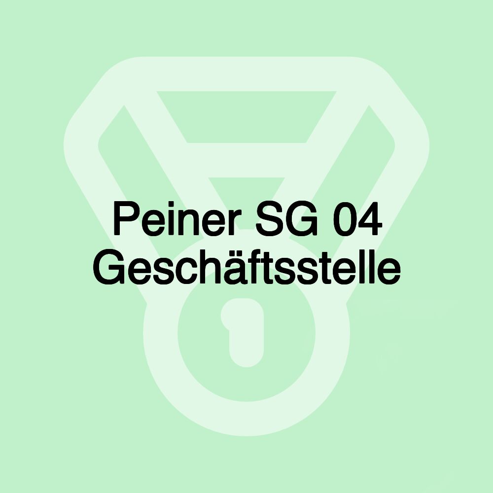 Peiner SG 04 Geschäftsstelle