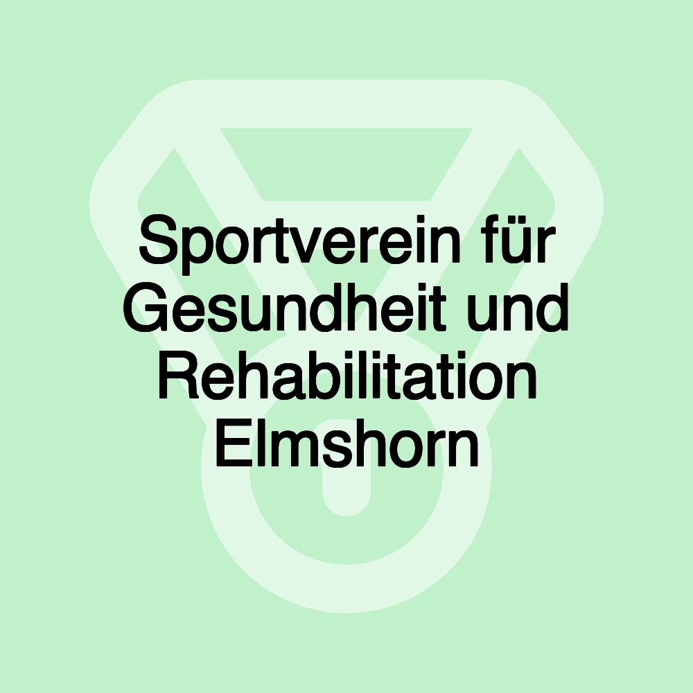 Sportverein für Gesundheit und Rehabilitation Elmshorn