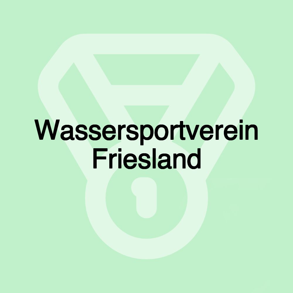 Wassersportverein Friesland
