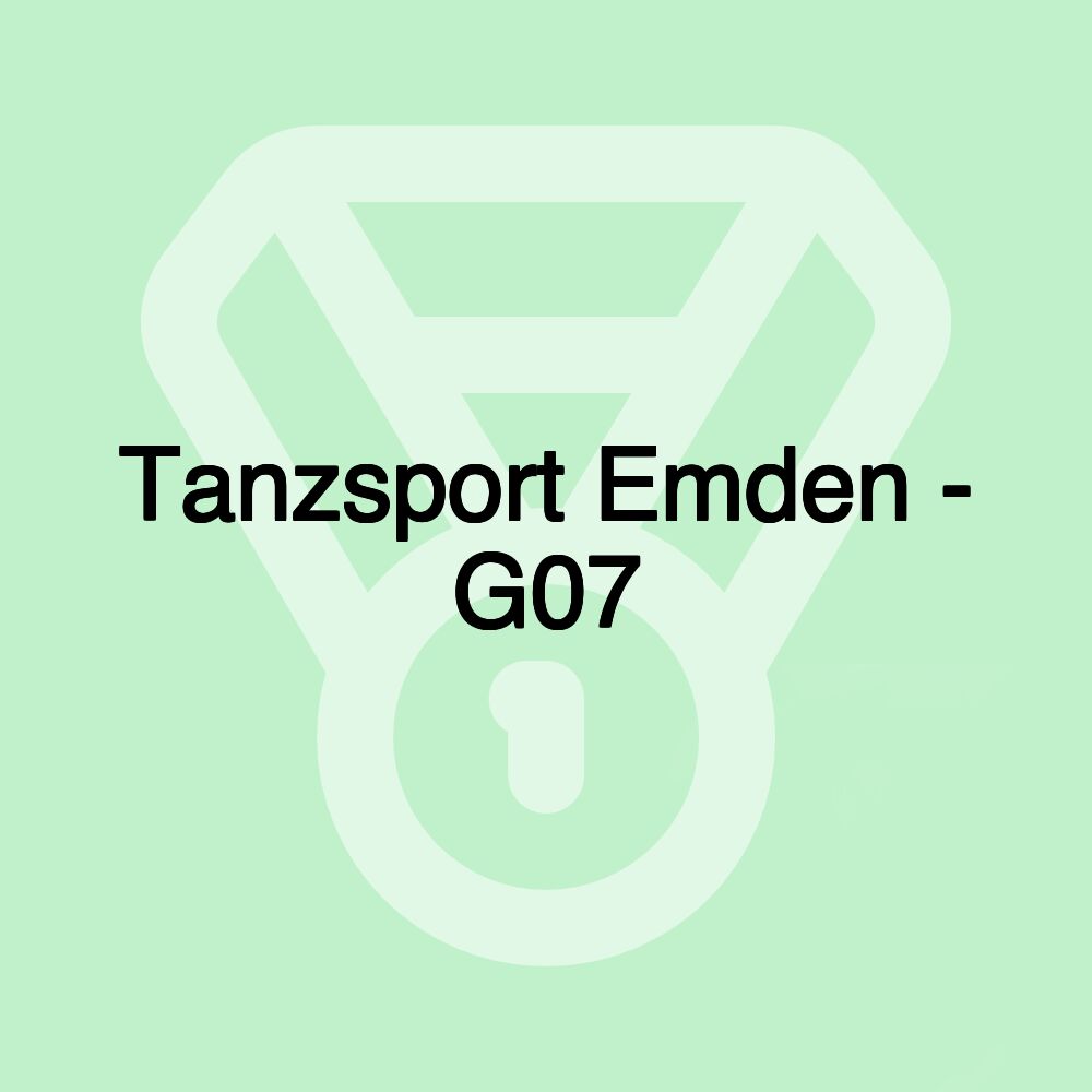 Tanzsport Emden - G07
