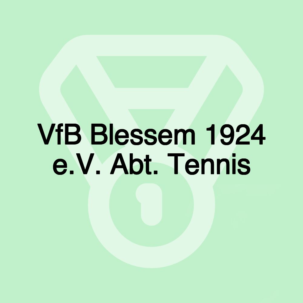 VfB Blessem 1924 e.V. Abt. Tennis