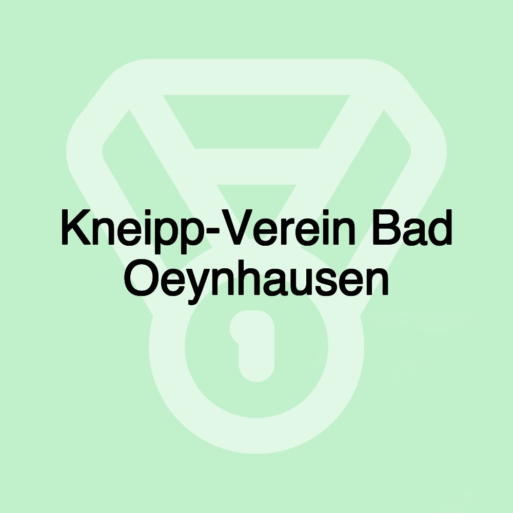 Kneipp-Verein Bad Oeynhausen