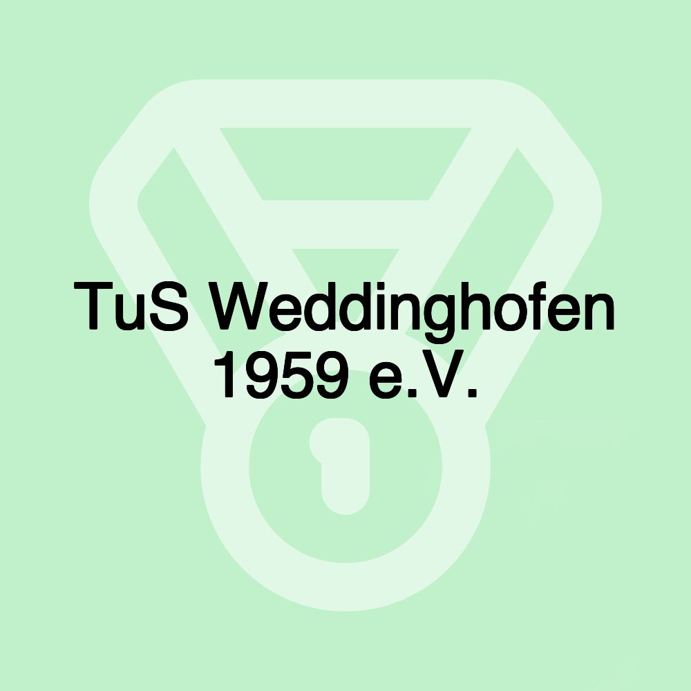 TuS Weddinghofen 1959 e.V. TuS Weddinghofen 1959 e.V.