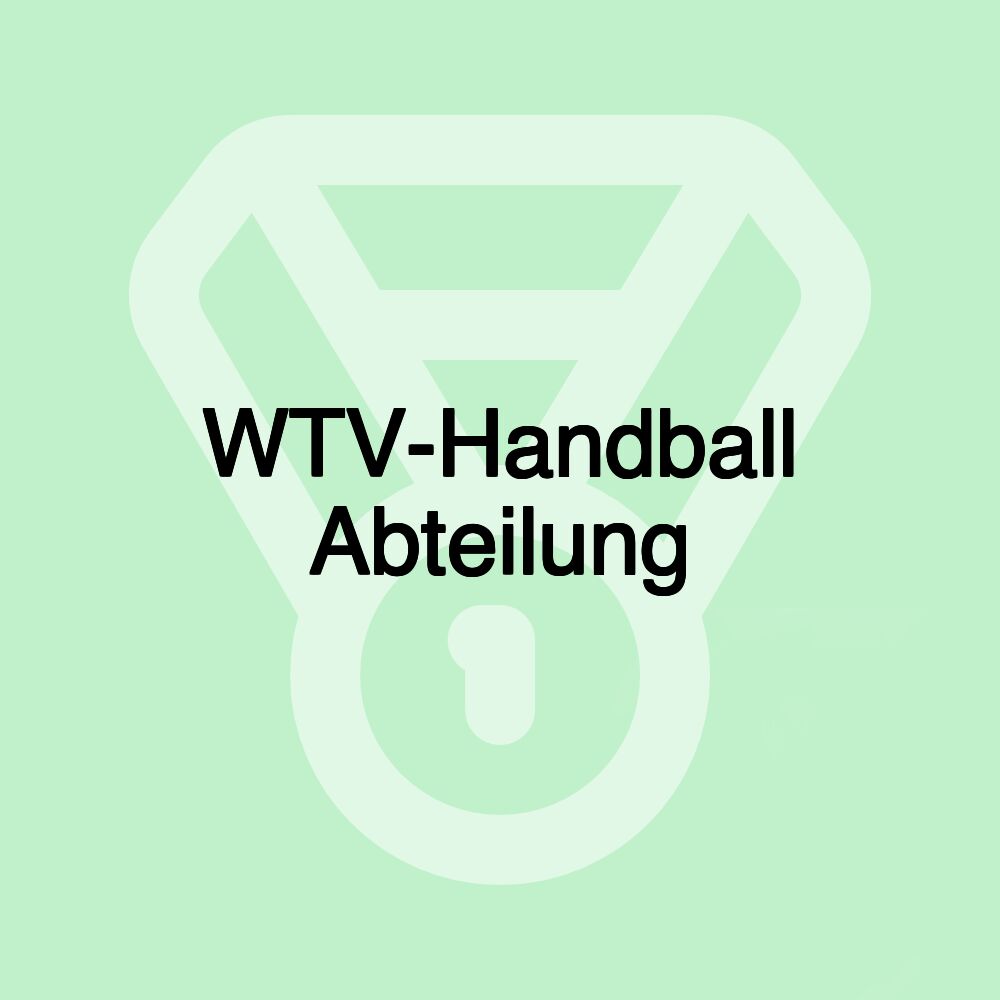 WTV-Handball Abteilung