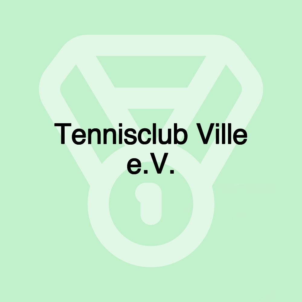 Tennisclub Ville e.V. Tennisclub Ville e.V.