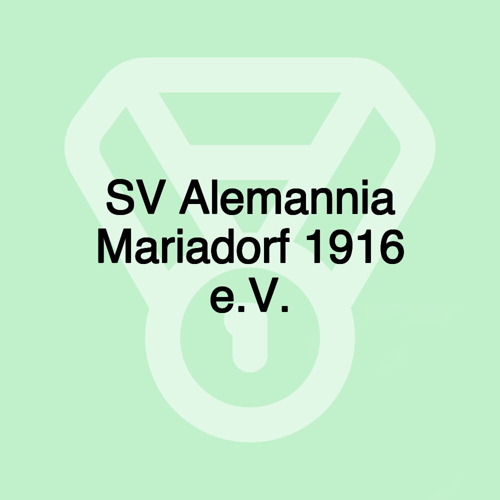 SV Alemannia Mariadorf 1916 e.V.