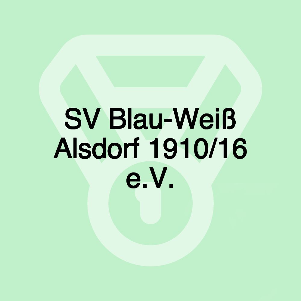 SV Blau-Weiß Alsdorf 1910/16 e.V.