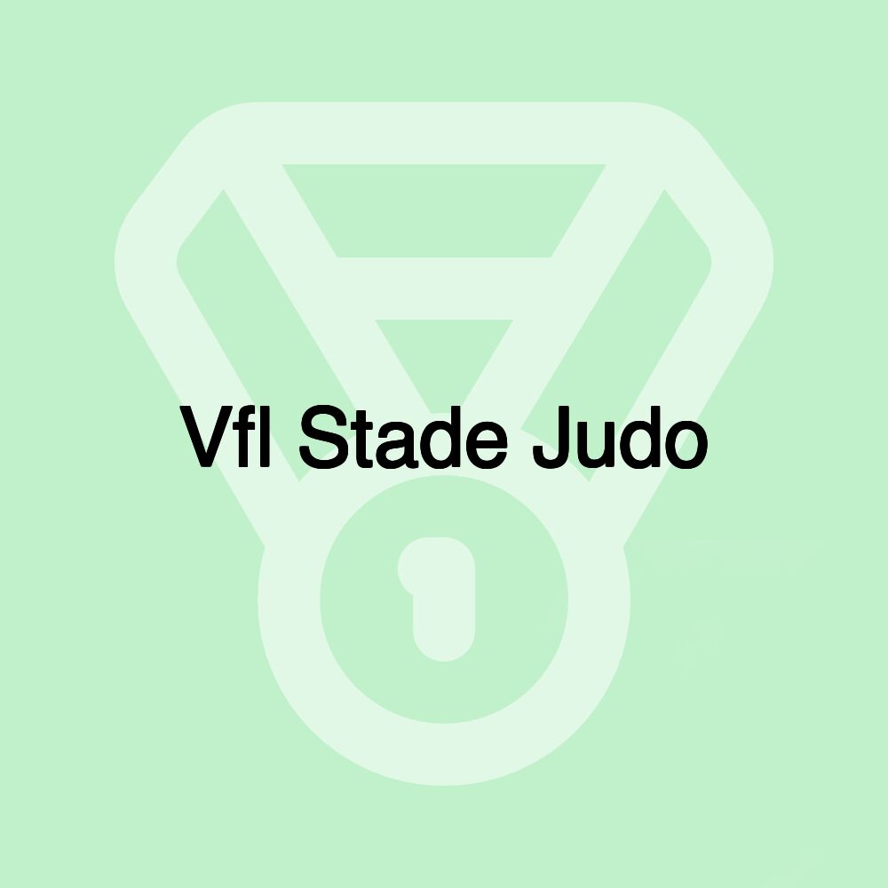 Vfl Stade Judo