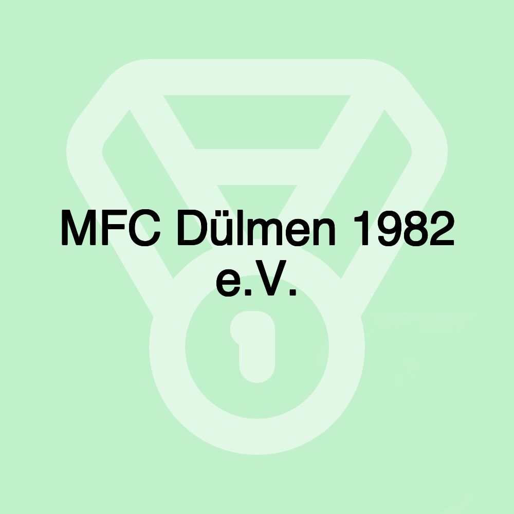 MFC Dülmen 1982 e.V. MFC Dülmen 1982 e.V.
