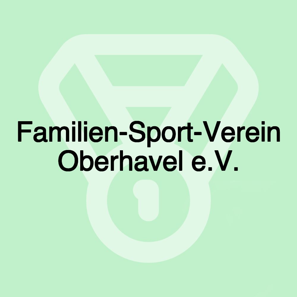 Familien-Sport-Verein Oberhavel e.V. Familien-Sport-Verein Oberhavel e.V.