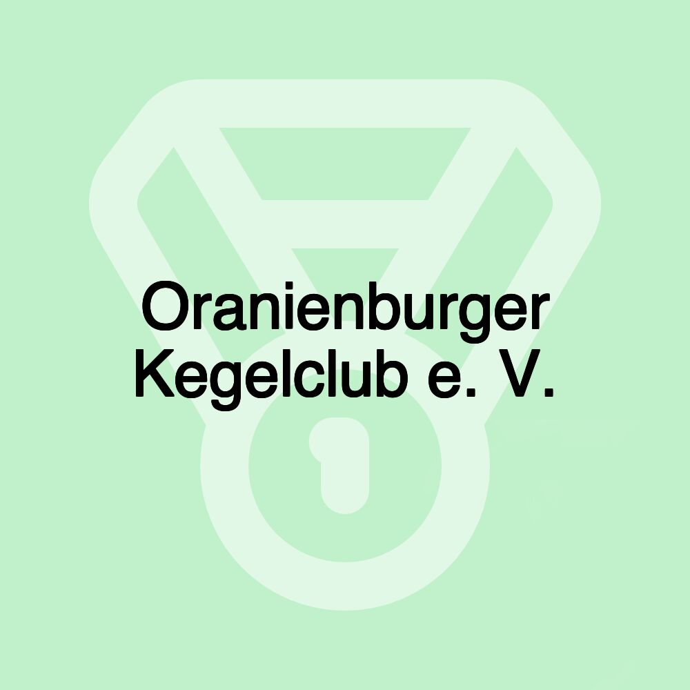 Oranienburger Kegelclub e. V. Oranienburger Kegelclub e. V.