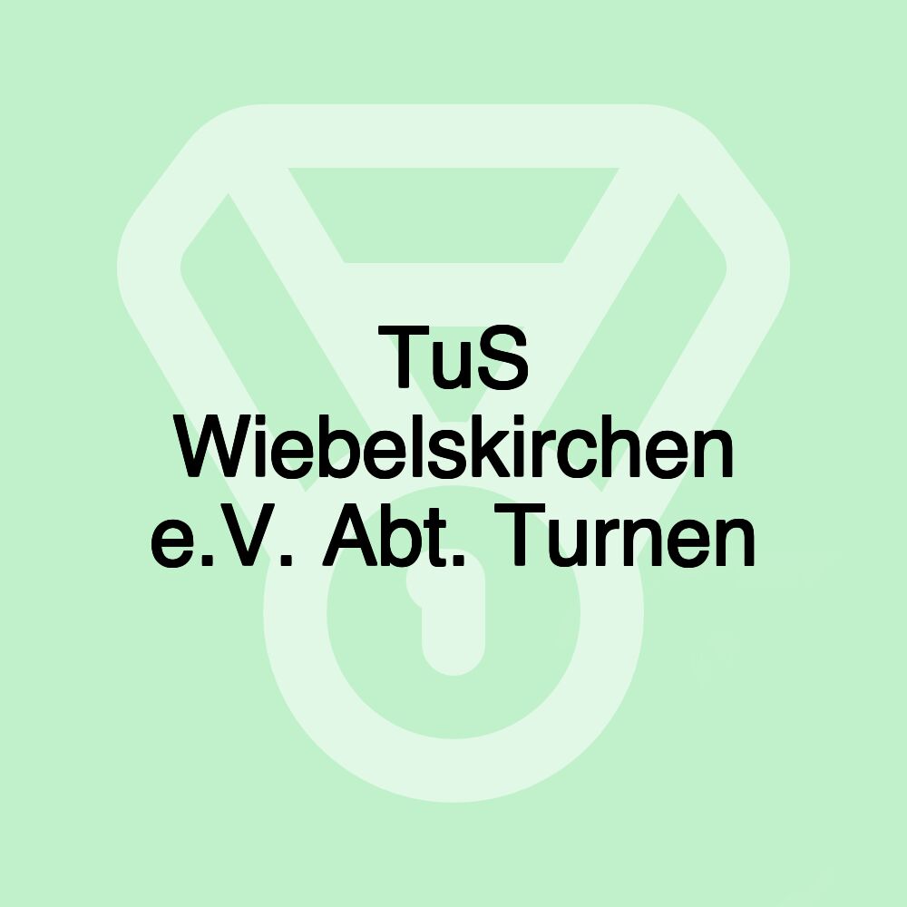 TuS Wiebelskirchen e.V. Abt. Turnen