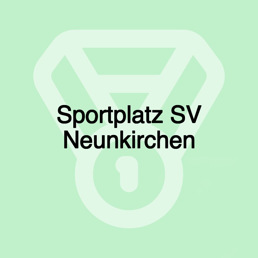 Sportplatz SV Neunkirchen