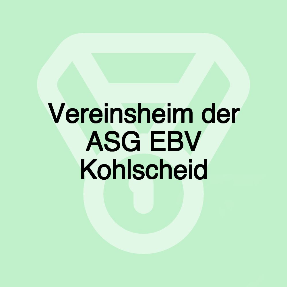 Vereinsheim der ASG EBV Kohlscheid