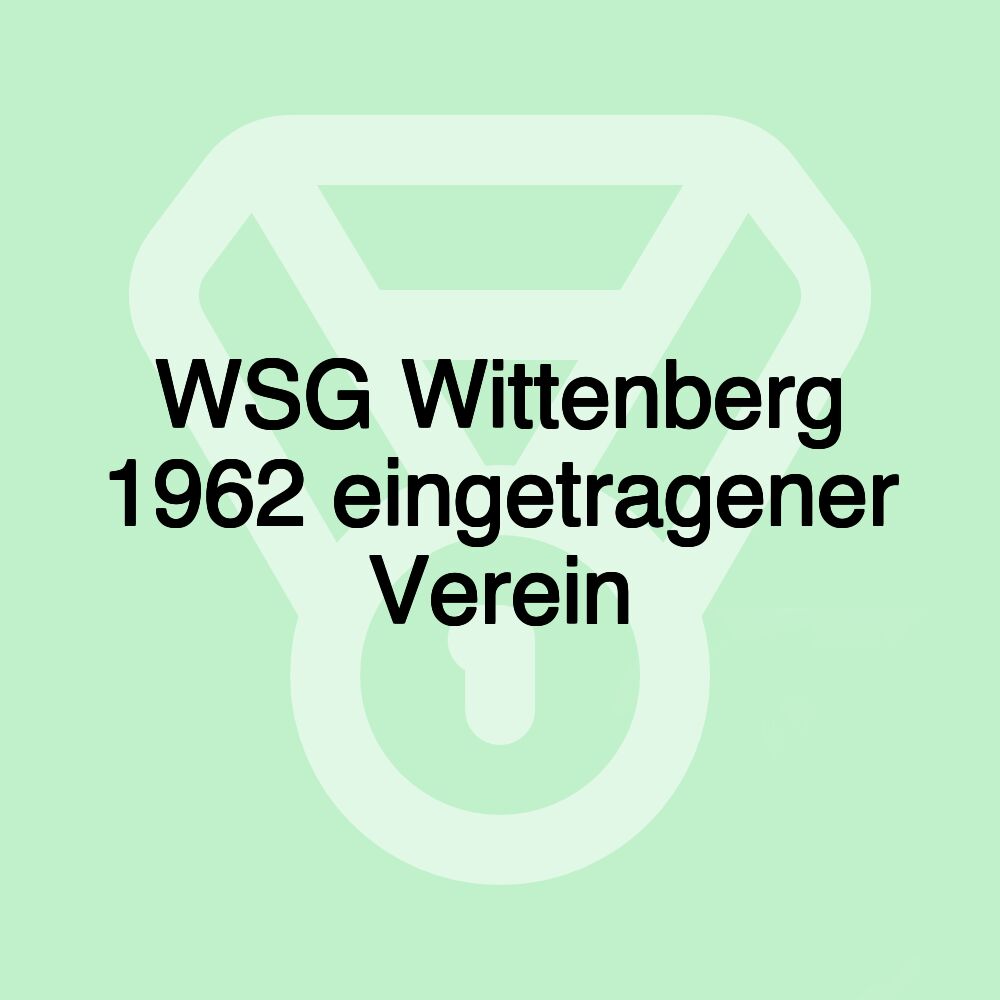WSG Wittenberg 1962 eingetragener Verein