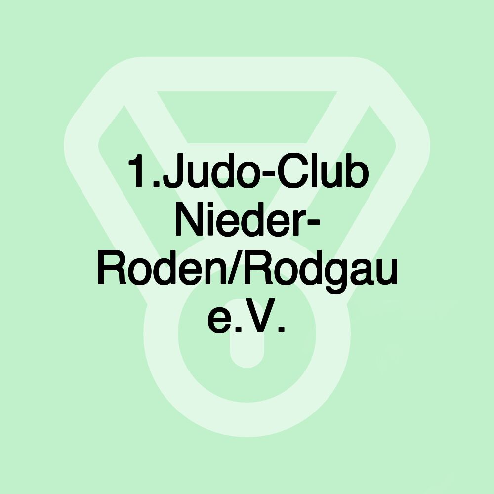 1.Judo-Club Nieder- Roden/Rodgau e.V. 1.Judo-Club Nieder- Roden/Rodgau e.V.
