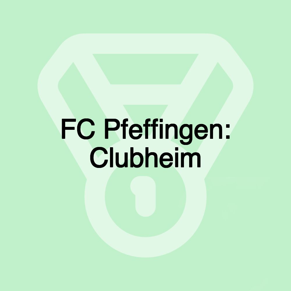 FC Pfeffingen: Clubheim