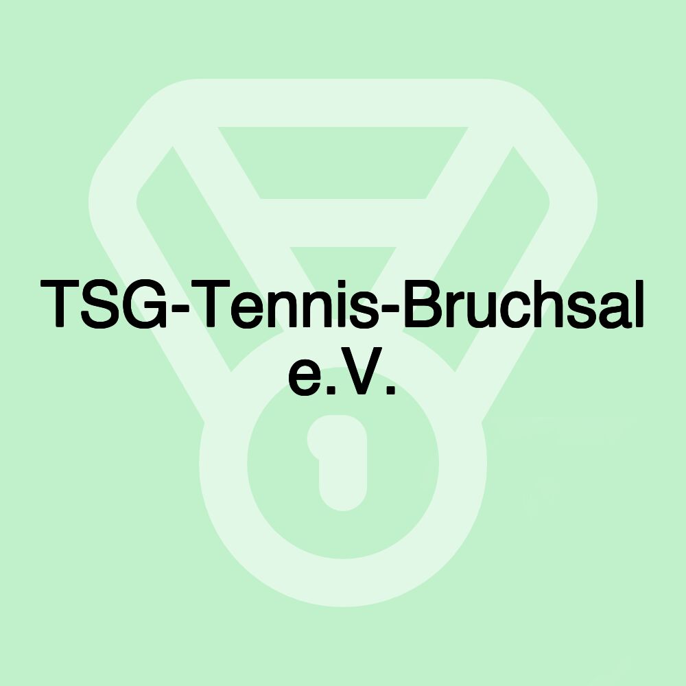 TSG-Tennis-Bruchsal e.V. TSG-Tennis-Bruchsal e.V.